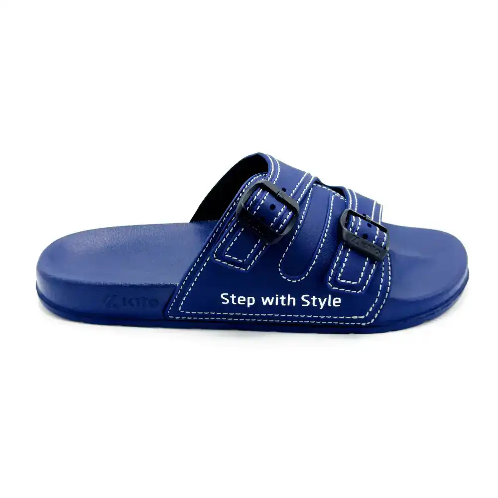 AH167M_NAVY_A Slippers – Image 1